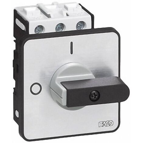 BACO 174002 Interrupteur sectionneur 25 A 1 x 90 ° gris, noir 1 pc(s) X50615 (1/3)