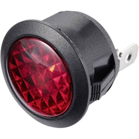 TRU COMPONENTS TC-11193656 Voyant standard avec ampoule 24 V/DC rouge 1 pc(s) D061912 (1/2)