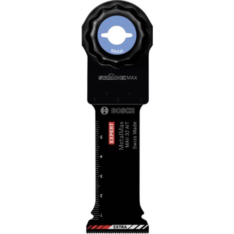 Bosch EXPERT MetalMax MAII 32 AIT Feuille pour outils multifonctions, 70 x 32 mm, 10 pièces