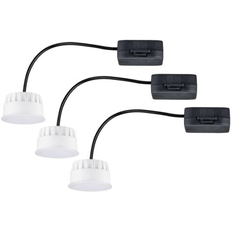 Paulmann Spot LED encastrable pour salle de bains CEE: G (A - G) LED 18 W satin X236302