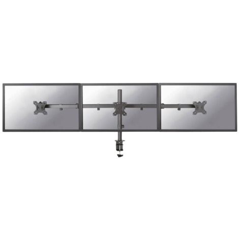 Neomounts Support de table pour écran FPMA-D550D3BLACK 3 Écran(s) 25,4 cm (10") - 68,6 cm (27") noir mobile, rotatif, inclinable, réglable en haute Y708752 (1/5)