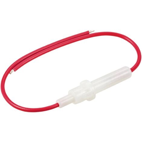 TRU COMPONENTS TC-10357416 Porte-fusible Adapté pour (fusibles) fusible 6,3 x 32 mm 5 A 24 V/DC 1 pc(s) S602312