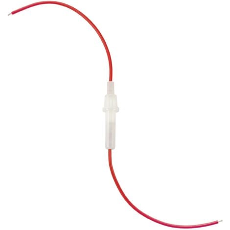 TRU COMPONENTS TC-10357416 Porte-fusible Adapté pour (fusibles) fusible 6,3 x 32 mm 5 A 24 V/DC 1 pc(s) S602312