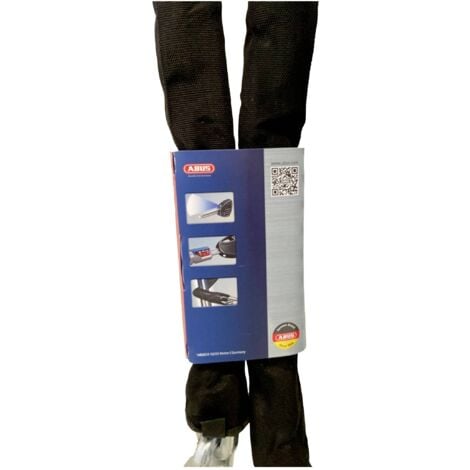 ABUS 4900/14MKS150 Chaîne antivol noir fermeture à clé Q466223
