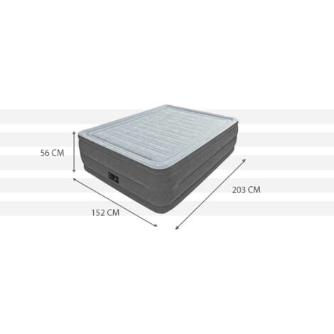 Matelas gonflable Intex Comfort Plush High Rise électrique - 2 places