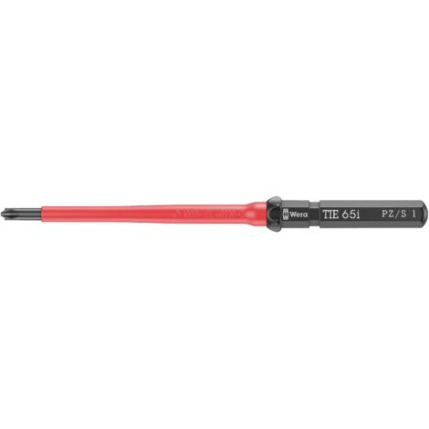 Wera Kraftform Kompakt VDE 65 i PZ/S 1 x 157 mm TIE pour électricien plus/moins Lame interchangeable 1 mm Q833913 (1/5)
