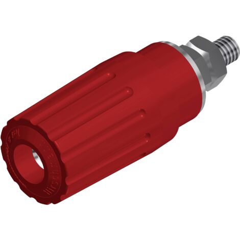 Borne de polarité Ø stylo (détails): 4 mm SKS Hirschmann PKI 100 930757101 rouge 35 A 1 pc(s) D24667