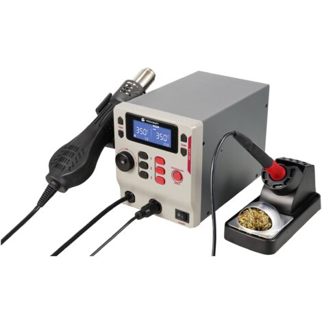 Set station de soudageTOOLCRAFT RST-280 numérique 865 W 80 - 500 °C avec panne à souder X946292 (1/5)