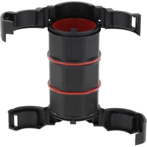 Wiska 10109729 BFC-23-23-BK Adaptateur pour tube ondulé noir droit 1 pc(s) W406432 (1/2)