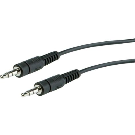 Câble de raccordement Roline 11.09.4502 Jack audio [1x Jack mâle 3.5 mm - 1x Jack mâle 3.5 mm] 2.00 (1/4)