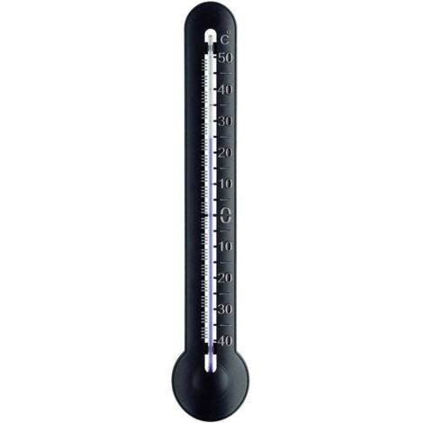 TFA Dostmann 12.3048 Thermomètre noir 12.3048 W63628 (1/3)