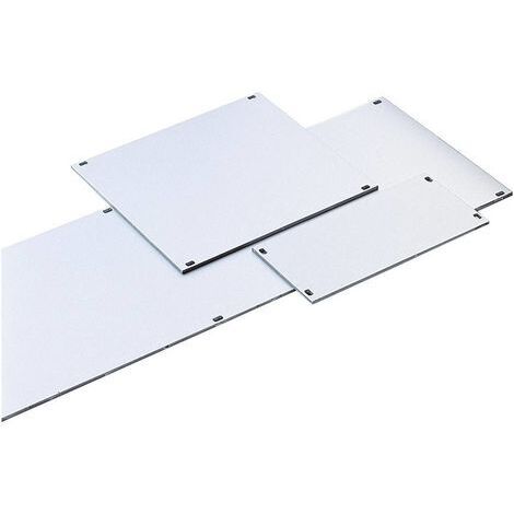 Face avant Fischer Elektronik 10065000 aluminium argent (mat, anodisé) (l x H) 81 mm x 128.4 mm (1/3)