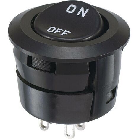Miyama DS-059S-ON Interrupteur à bascule 250 V/AC 3 A 2 x Off/On à accrochage 1 pc(s) D78728 (1/2)