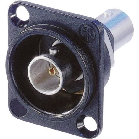 Traverse BNC Neutrik NBB75DFIB Adaptateur, montage sur bride 75 Ω 1 pc(s) D22675 (1/2)