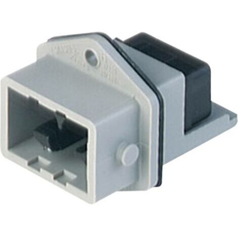 Hirschmann 931 697-106-1 Connecteur d'alimentation STASEI embase mâle verticale Nombre total de pôles: 5 + PE 6 A gris 1 pc(s) D23525 (1/4)