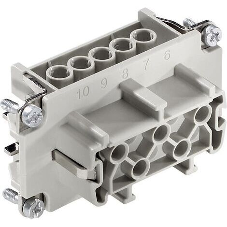 LAPP 10193000 Insert femelle EPIC® H-BE 10 Nombre total de pôles 10 + PE 1 pc(s) (1/4)