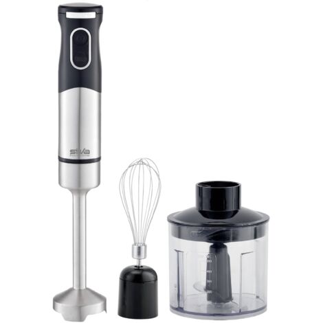 Mixeur Plongeant Bosch ErgoMaster Serie 6 - 1200W, Avec Blender Et Fouet - Acier Inoxydable