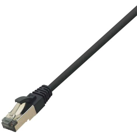 LogiLink CQ8073S RJ45 Câble réseau, câble patch CAT 8.1 S/FTP 5.00 m noir sans halogène 1 pc(s) R217671 (1/3)