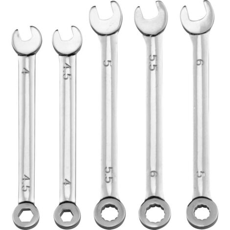 Jeu de clés mixtes 4 - 6 mm Donau Elektronik 920 5 pièces 1 set C58357 (1/2)