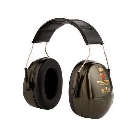 Peltor – Casque anti-bruit 3M Optime II – Réduction sonore SNR 31 dB – Norme EPI – Pour environnements bruyants