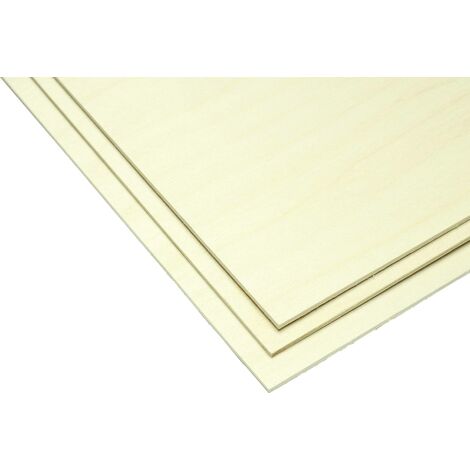 Contreplaqué en bouleau 600 x 300 x 1.5 mm 2 pc(s) – C8616 – Pour construction de meubles et projets d'artisanat – Pichler