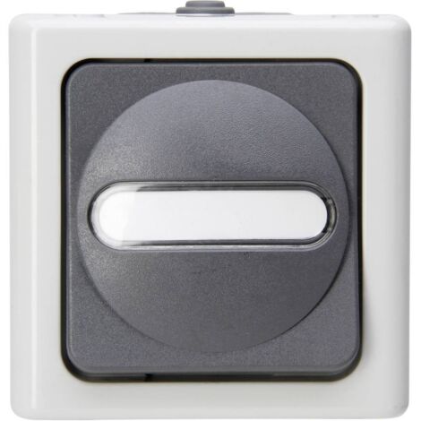 Bouton-poussoir Kopp 561456001 BlueElectric gris (1/2)