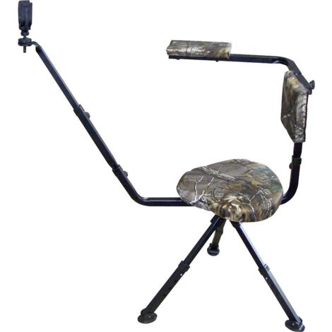 Siège d'observation mobile Hunter 360° camouflage – Poids 7.5 kg – Adapté pour terrains accidentés – Usage professionnel – Berger (1/5)