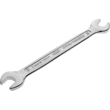 Clés Doubles Extra Plates - Lot De 2 Clés Métriques Ultra-minces 3 Mm Pour Espaces Serrés (tailles De 6 à 27 Mm)