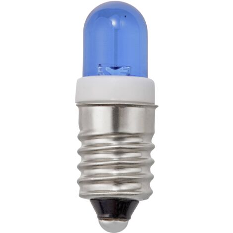 TRU COMPONENTS TC-12249916 Lampe LED multi-tension 3 V/DC, 15 V/DC E10 bleu 1 pc(s) V851403 (1/3)