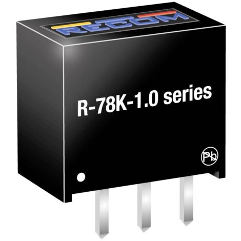 RECOM R-78K12-1.0 Convertisseur CC/CC 12 V 1 A 12 W Contenu 1 pc(s) C641732