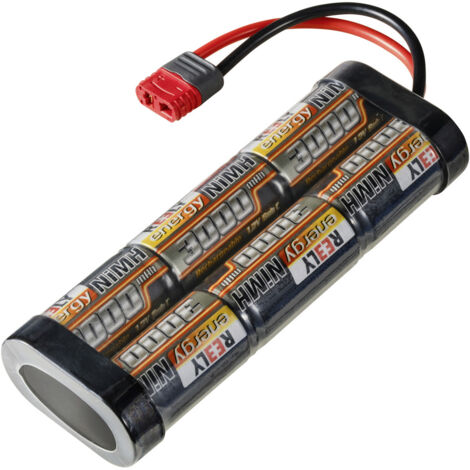 Batterie NiMh Reely 7,2V 2000 MAh – 6 Cellules, Format Stick Tamiya, Robuste