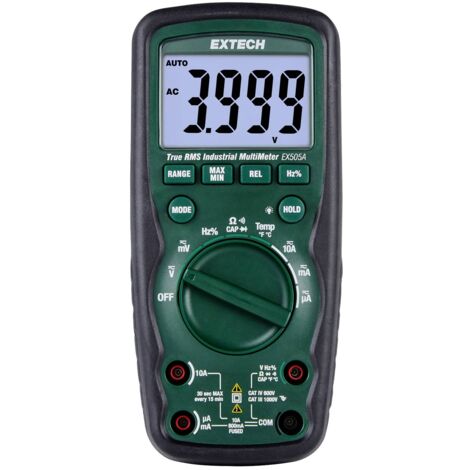 Extech EX505A-K multimètre numérique jaune robuste industriel (1/5)