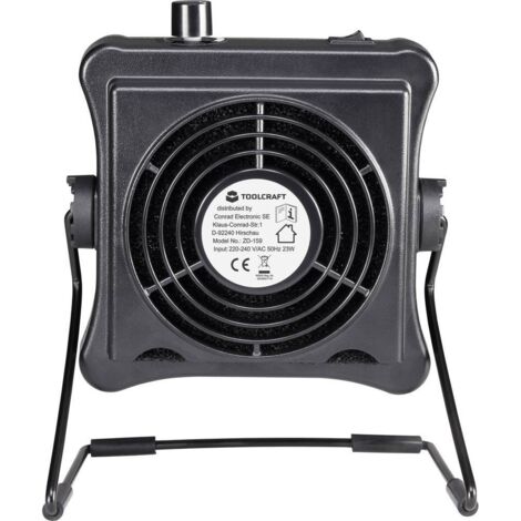 Extracteur de fumées TOOLCRAFT ZD-159 230 V/AC 23 W S328901