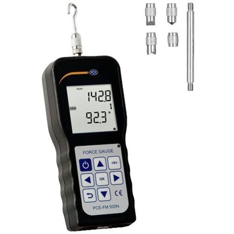 PCE Instruments PCE-FM 500N Dynamomètre d'usine (sans certificat) W351222 (1/5)