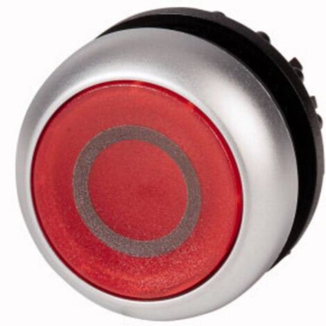 Eaton 216957 M22-DRL-R-X0 Bouton-poussoir lumineux à rappel collerette plastique 1 pc(s) (1/4)