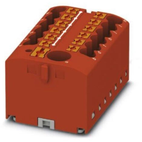 Phoenix Contact 3273356 Bloc de distribution 40.6 mm ressort de traction rouge 8 pc(s) (1/2)
