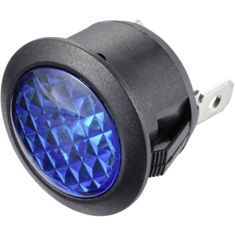 TRU COMPONENTS TC-11193672 Voyant standard avec ampoule 12 V/DC bleu 1 pc(s) D061962 (1/2)
