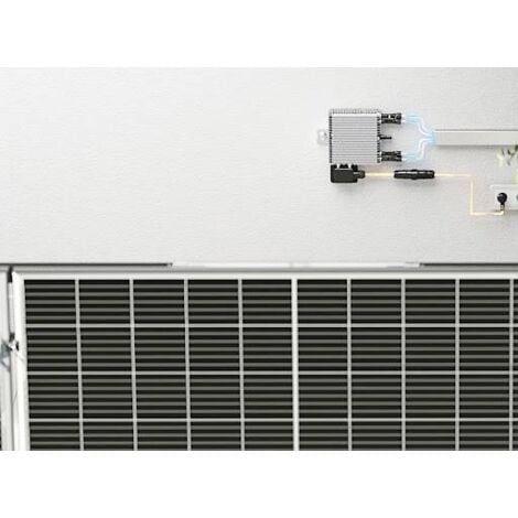 Deye Micro-onduleur SUN-M80G4-EU-Q0 800 W - 230 V/AC Double tracker MPP, télécommandable, Communication WiFi A579543