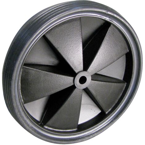 Roue en PVC 709155L – Diamètre 150 mm – Charge max. 25 kg – Moyeu lisse pour matériel d'atelier – 1 pièce – Dörner + Helmer - X924272
