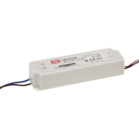 Driver LED Mean Well LPC-35-700 9-48 V/DC 700 mA A042251