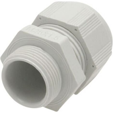 Presse-étoupe Helukabel HELUTOP® HT 93914 M50 Polyamide gris clair (RAL 7035) 1 pc(s) W703821 (1/2)