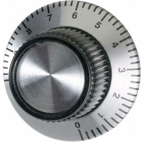 Bouton compte-tours aluminium (anodisé) (Ø x H) 24 mm x 14 mm 1 pcs. S816411