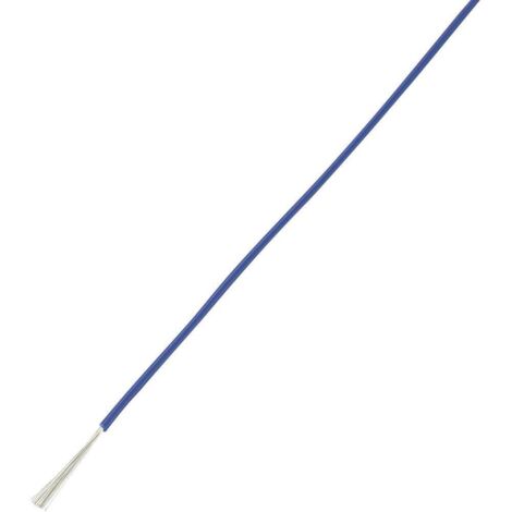 TRU COMPONENTS 1571381 Fil de câblage LiY 1 x 0.14 mm² bleu 25 m (1/3)