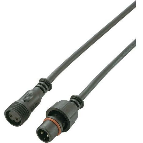 TRU COMPONENTS 739718 Connecteur circulaire confectionné mâle, droit, femelle, droit Nombre total de pôles: 2 1 pc(s) S491781 (1/3)
