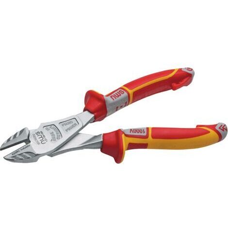 NWS 137-49-VDE-180 Pince coupante isolée rouge argent 180mm (1/3)