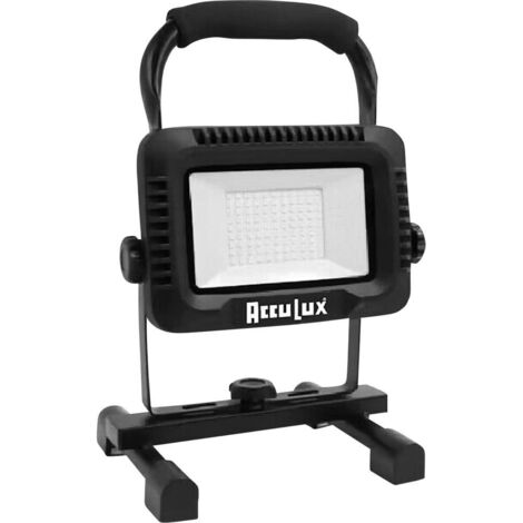 AccuLux FL 50 W LED Projecteur de chantier sans fil 50 W 4000 lm blanc lumière du jour 447481 (1/4)