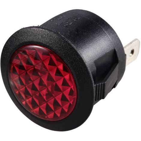 TRU COMPONENTS TC-12659376 Témoin lumineux néon 230 V/AC 20 mm rouge 1 pc(s) Q816113