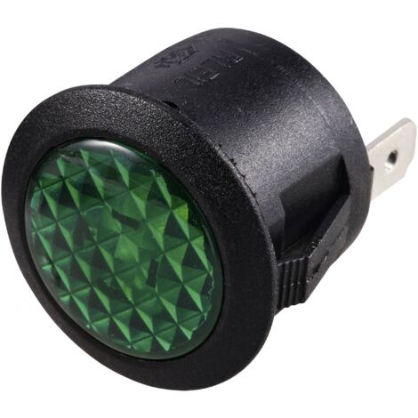 TRU COMPONENTS TC-12659384 Témoin lumineux néon 230 V/AC 20 mm vert 1 pc(s) Q816183 (1/2)