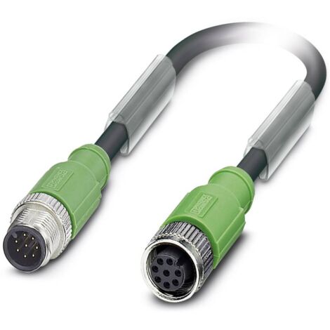 Câble pour capteurs/actionneurs Phoenix Contact SAC-8P-M12MS/ 3,0-PUR/M12FS SH 1522998 Contenu: 1 pc(s) (1/2)