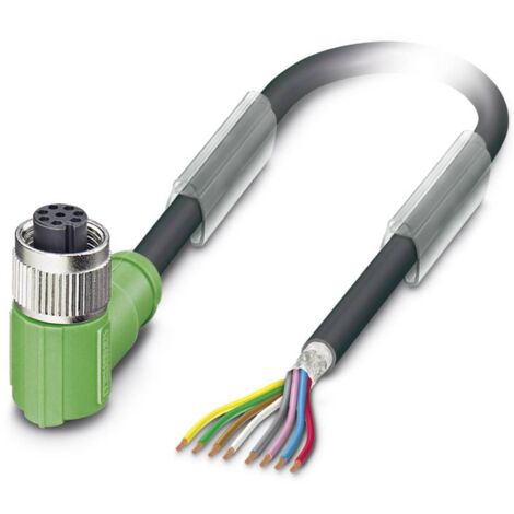 Câble pour capteurs/actionneurs Phoenix Contact SAC-8P- 5,0-PUR/M12FR SH 1522930 Contenu: 1 pc(s) (1/3)